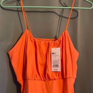 Wild fable orange dress size large new with tags